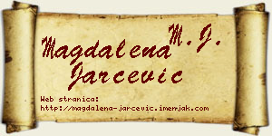Magdalena Jarčević vizit kartica